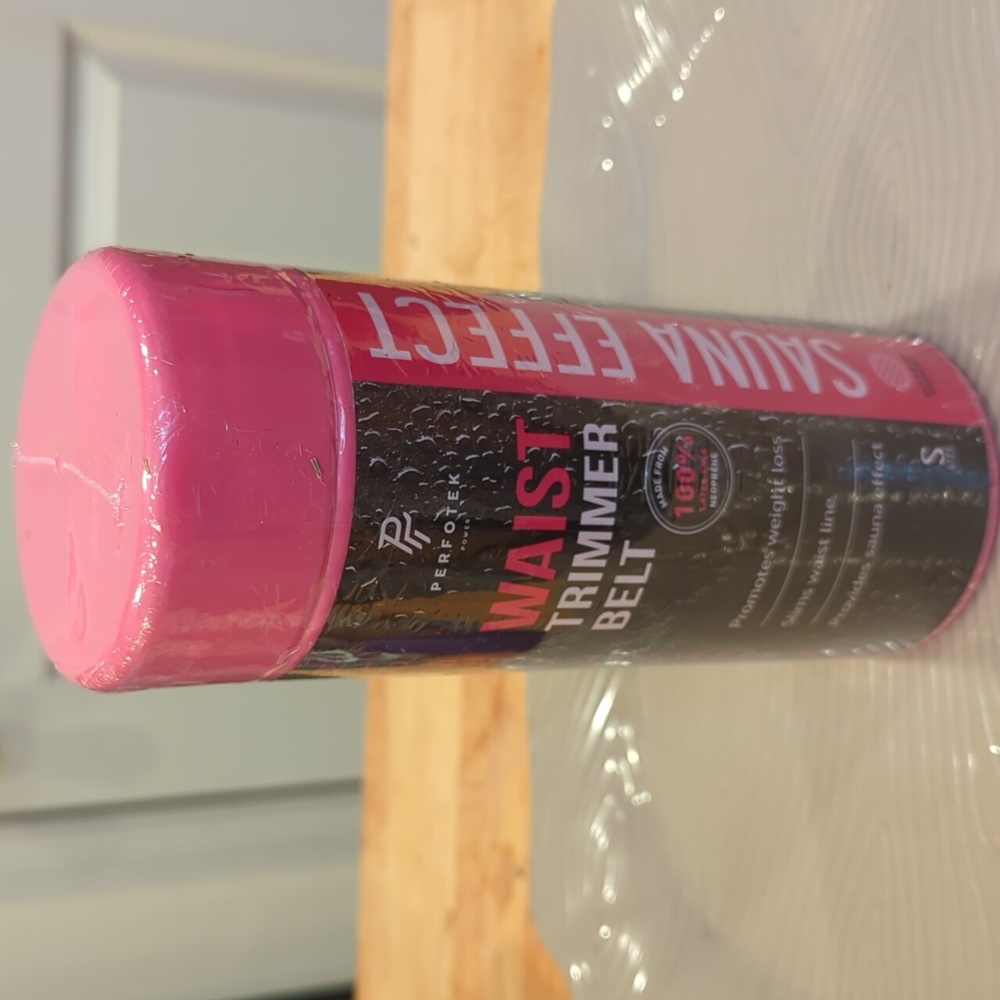 Pink Waist Trimmer Belt - Sauna Effect